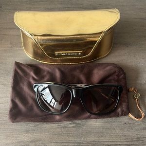 GREAT CONDITION Tory Burch Sunglasses with pouch and case